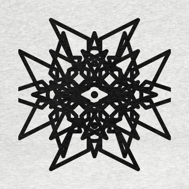 Fractal Ninja Star by GMAT